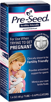 Pre-seed Fertility-Friendly Personal Lubricant - Pregnant ...